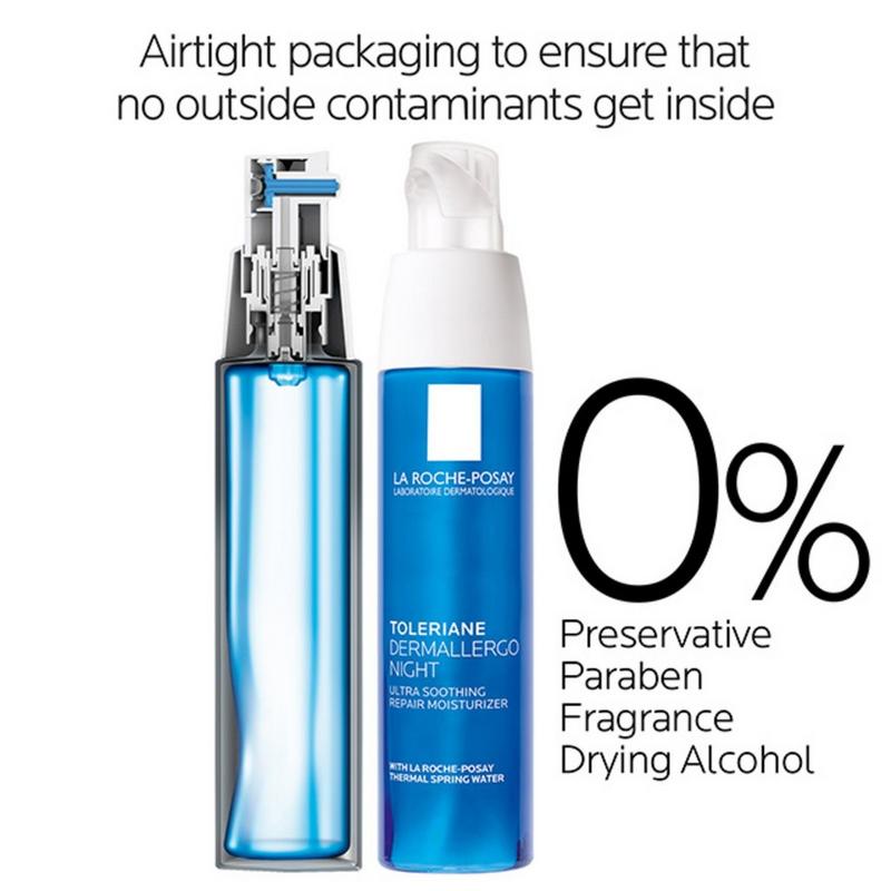 La Roche-Posay - Toleriane Dermallergo Night Moisturizer for