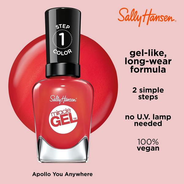 Sally Hansen Miracle Gel Nail Polish - Reds, Oranges & Yellows #4