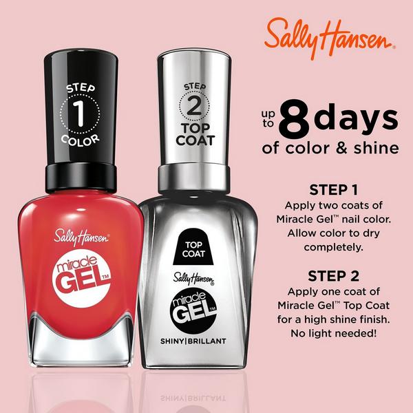 Sally Hansen Miracle Gel Nail Polish - Reds, Oranges & Yellows #5