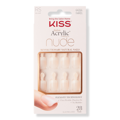 Kiss Salon Acrylic French Nude Nails
