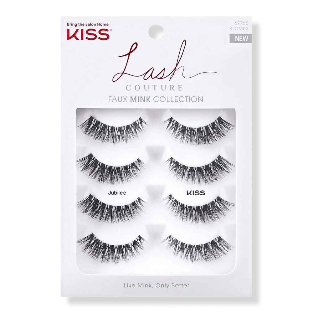 Kiss Lash Couture Faux Mink, Jubilee Multipack