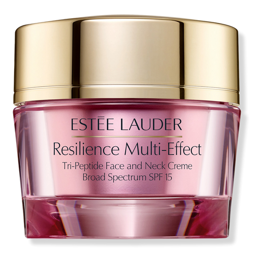 Estée Lauder Resilience Multi-Effect Tri-Peptide Face and Neck Cream Moisturizer with SPF 15