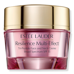Estee Lauder Resilience Multi-Effect Tri-Peptide Face and Neck Cream Moisturizer with SPF 15 - 2.5 oz