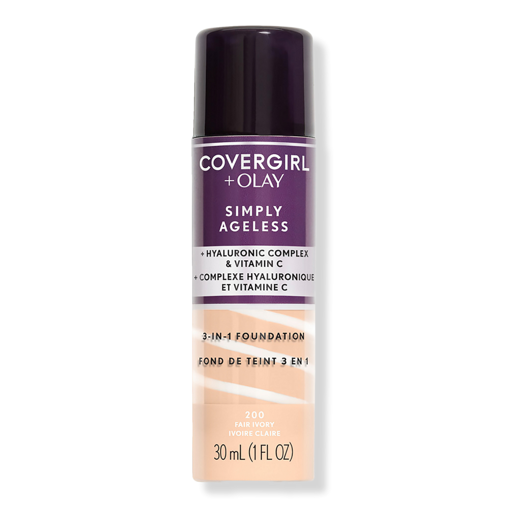 Covergirl Olay Simply Ageless 3-in-1 Liquid Foundation - Fair Ivory
