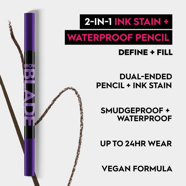 Urban Decay Cosmetics Brow Blade 2-in-1 Eyebrow Pen + Waterproof Pencil #5