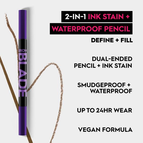 Urban Decay Cosmetics Brow Blade 2-in-1 Eyebrow Pen + Waterproof Pencil #5