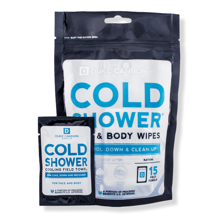 Cold Shower Field Towels Face And Body Wipes Duke Cannon Supply Co Ulta Beauty