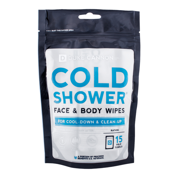 Duke Cannon Supply Co Cold Shower Field Towels Face & Body Wipes #2