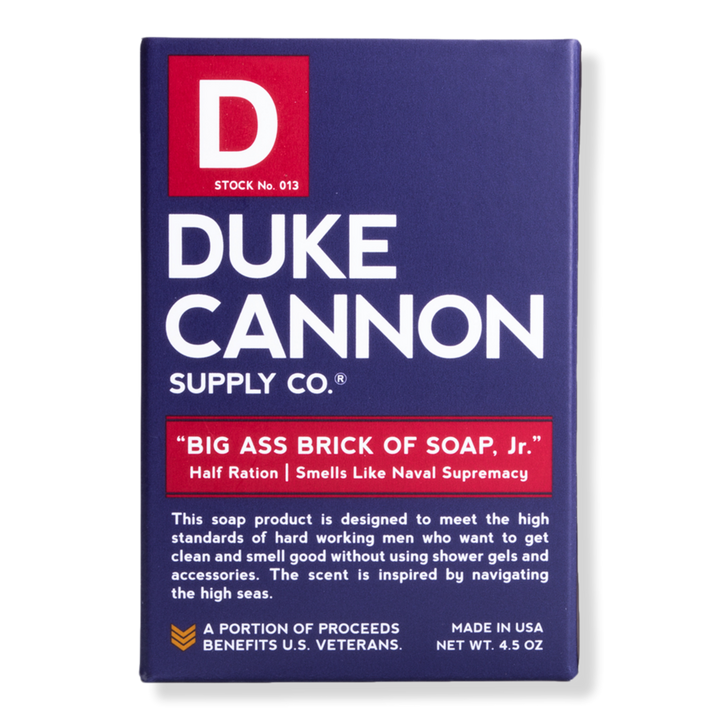 Big Ass Brick Of Soap Jr Naval Diplomacy Duke Cannon Supply Co