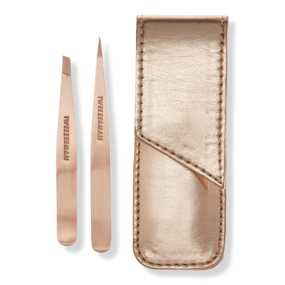 Tweezerman Rose Gold Petite Tweeze Set #1