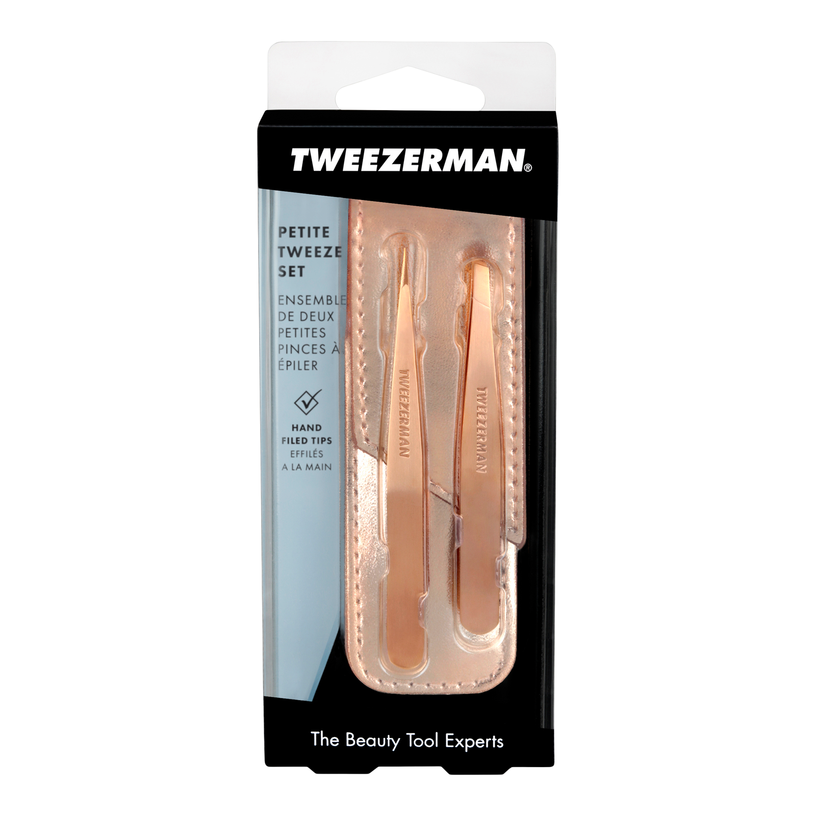 Rose Gold Petite Tweeze Set