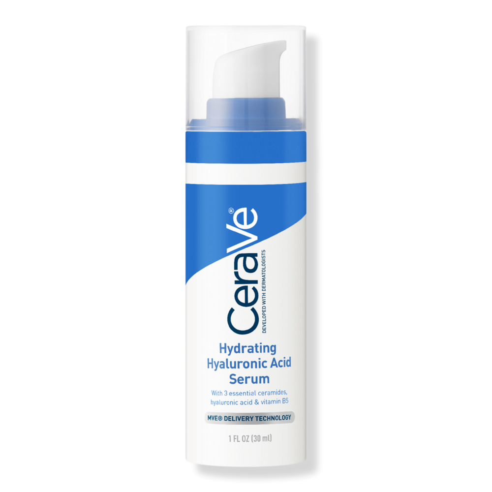 Hydrating Hyaluronic Acid Face Serum with Vitamin B5 for Dry Skin