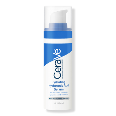 CeraVe Hydrating Hyaluronic Acid Face Serum with Vitamin B5 for Dry Skin