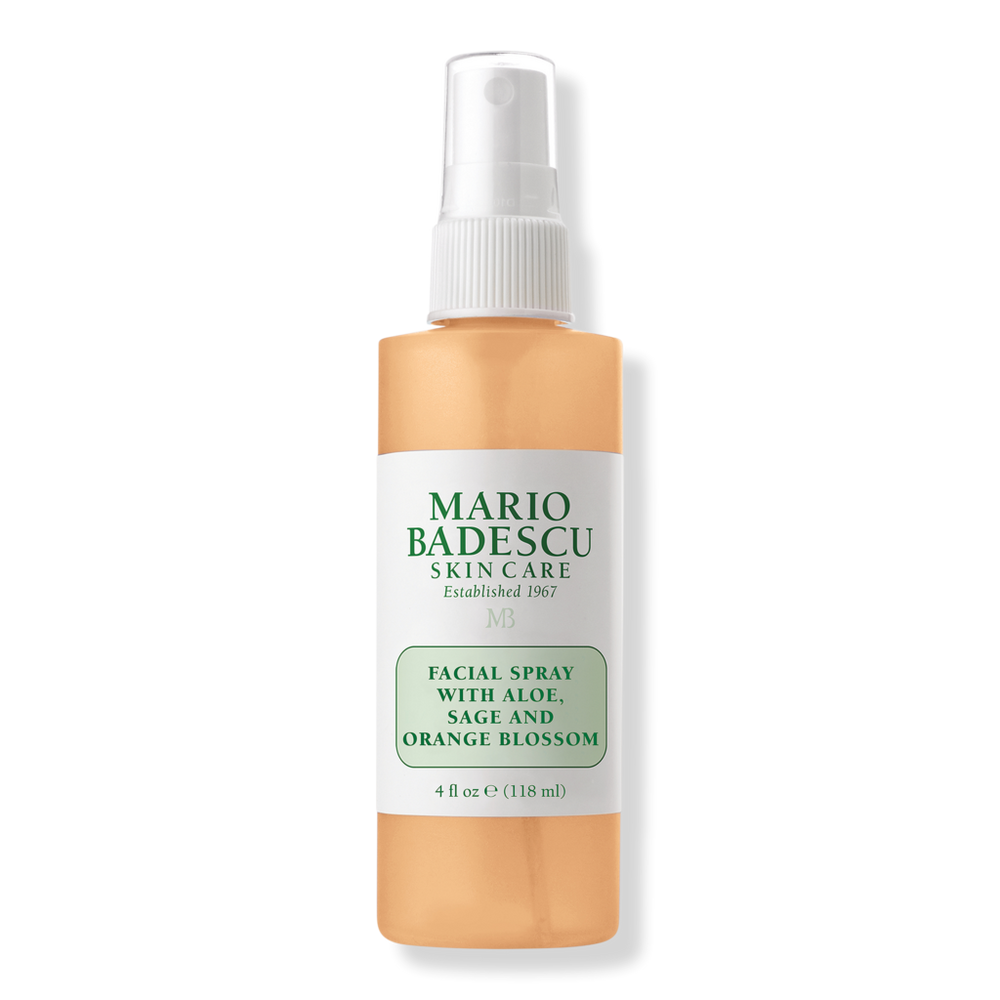 Mario Badescu Facial Spray With Aloe, Sage And Orange Blossom - 4.0 oz