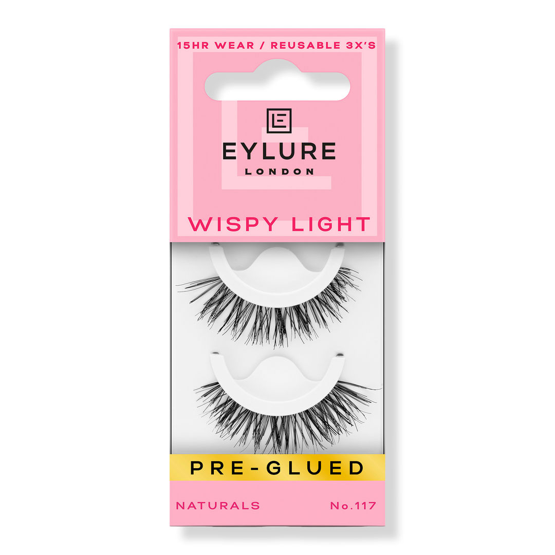 Eylure Pre-Glued Wispy Light No. 117 Eyelashes #1