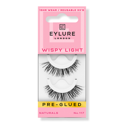 Eylure Pre-Glued Wispy Light No. 117 Eyelashes