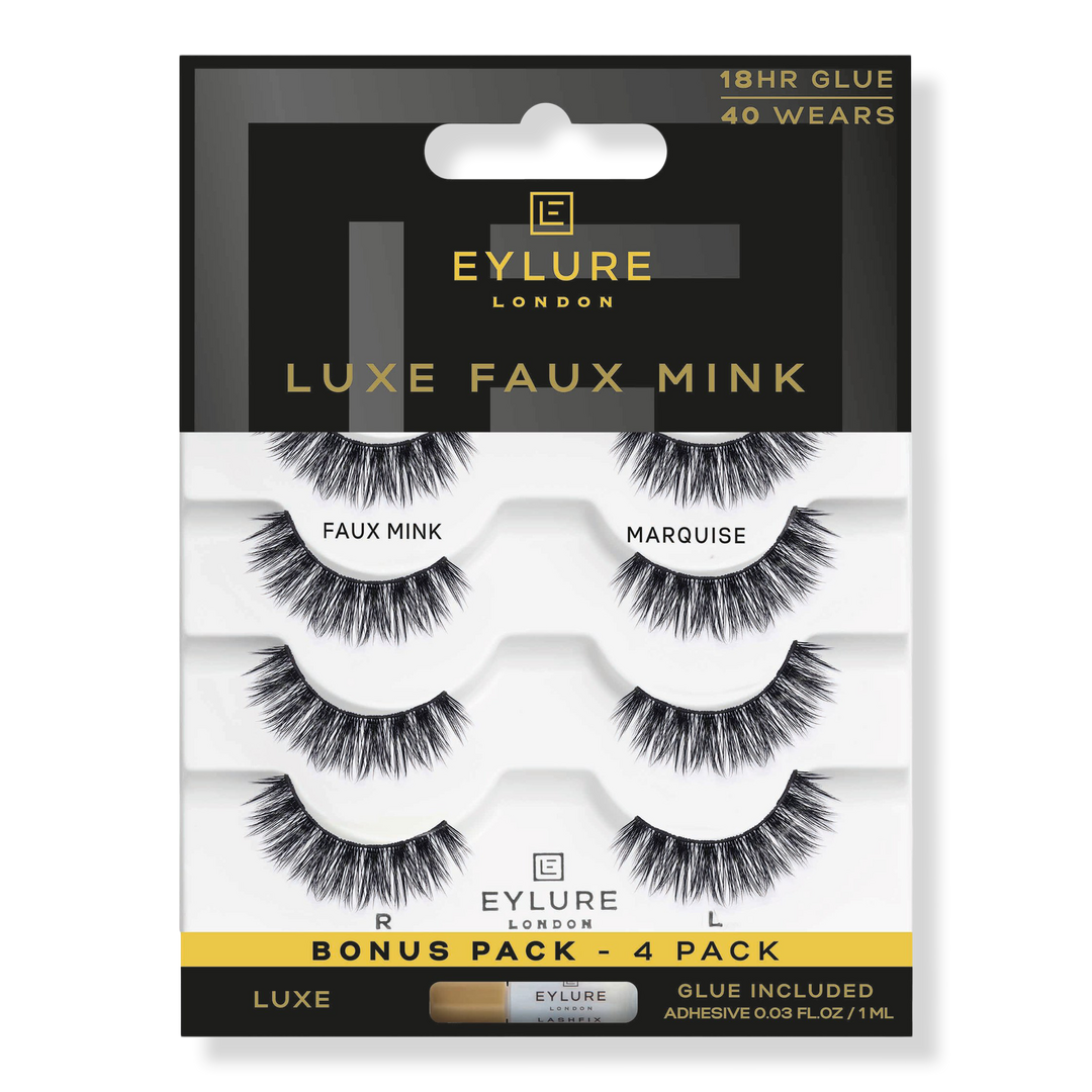 Eylure Luxe Silk Marquise Eyelashes Multipack #1