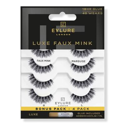 Eylure Luxe Silk Marquise Eyelashes Multipack