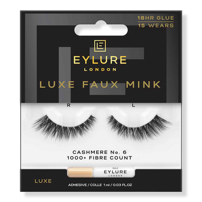 Eylure Luxe Cashmere Eyelashes, No. 6