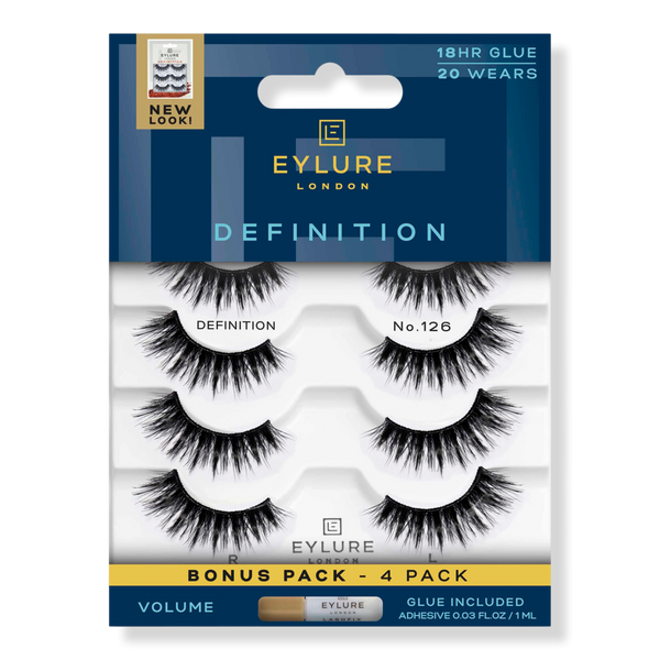 Eylure Definition No. 126 Eyelashes Multipack #1