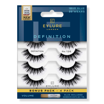 Eylure Definition No. 126 Eyelashes Multipack