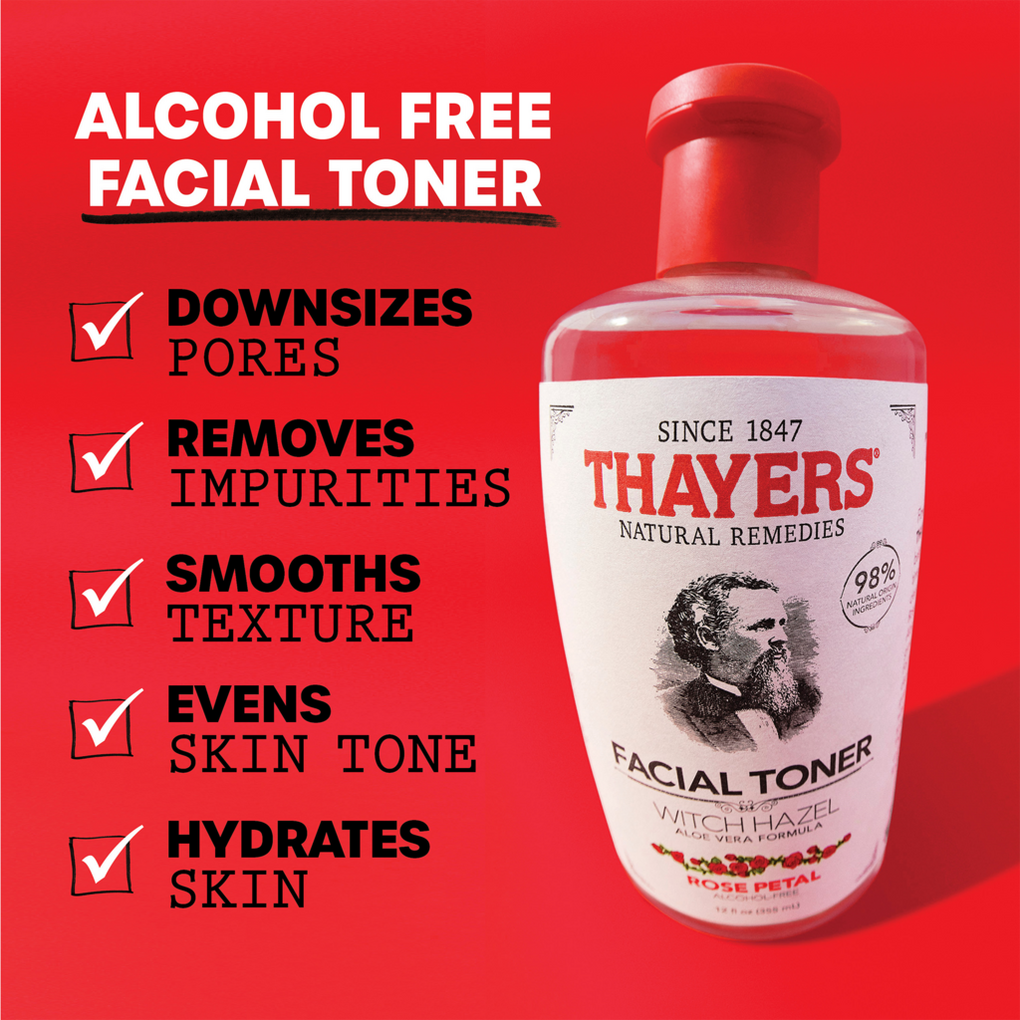 Alcohol-Free Witch Hazel Facial Toner - Thayers