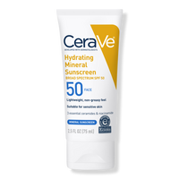 Hydrating Mineral Sunscreen Lotion for Face SPF 50 for All Skin Types