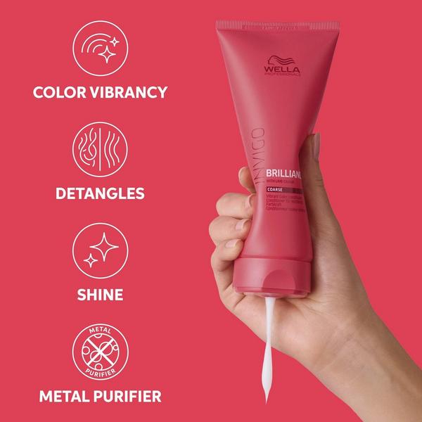 Wella Invigo Brilliance Conditioner For Coarse Hair #2