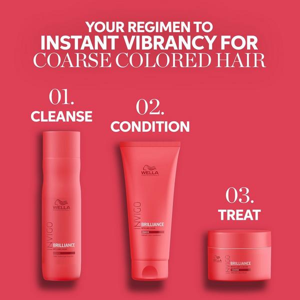 Wella Invigo Brilliance Conditioner For Coarse Hair #8