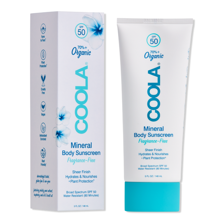 COOLA Fragrance-Free Mineral Body Sunscreen Lotion SPF 50 #1