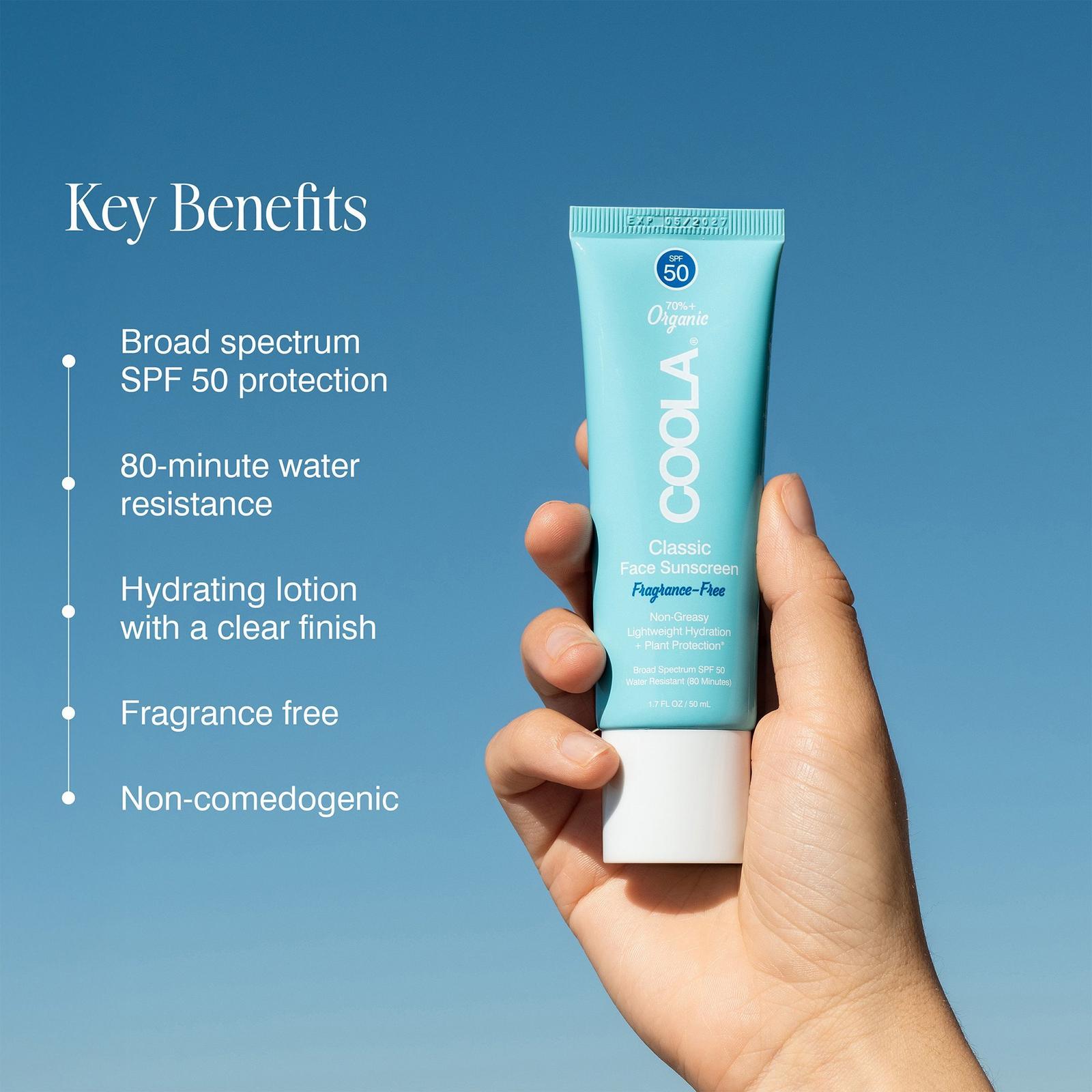 Organic Classic Face Sunscreen SPF 50
