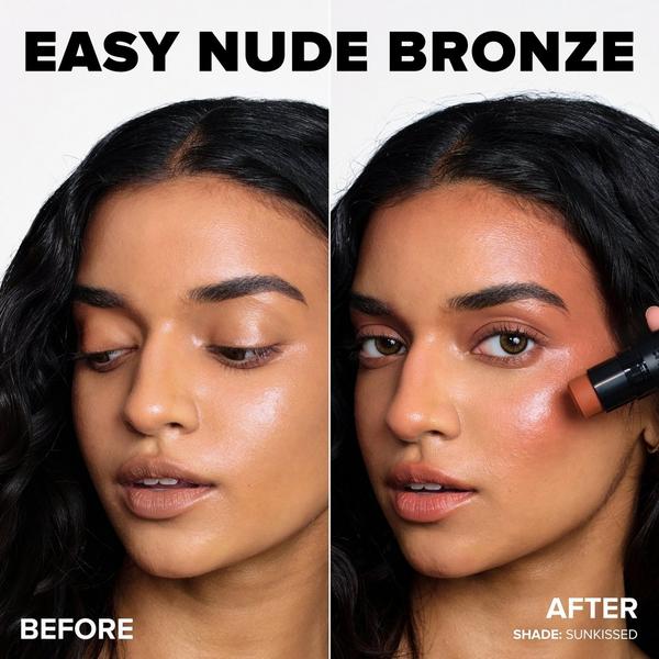 NUDESTIX NUDIES MATTE All Over Face Bronze Color #4