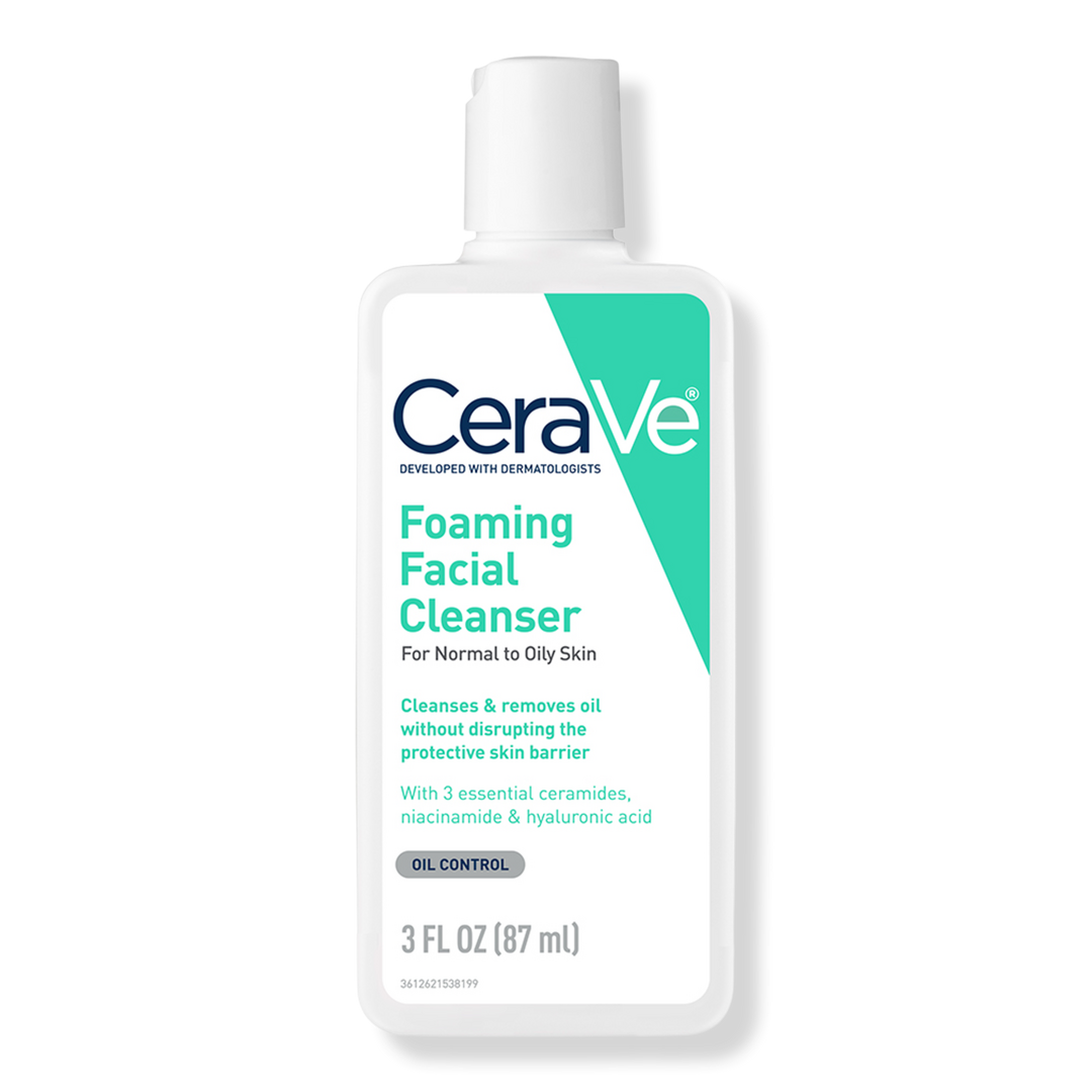 CeraVe Travel Size Foaming Facial Cleanser for Balanced to Oily Skin #1