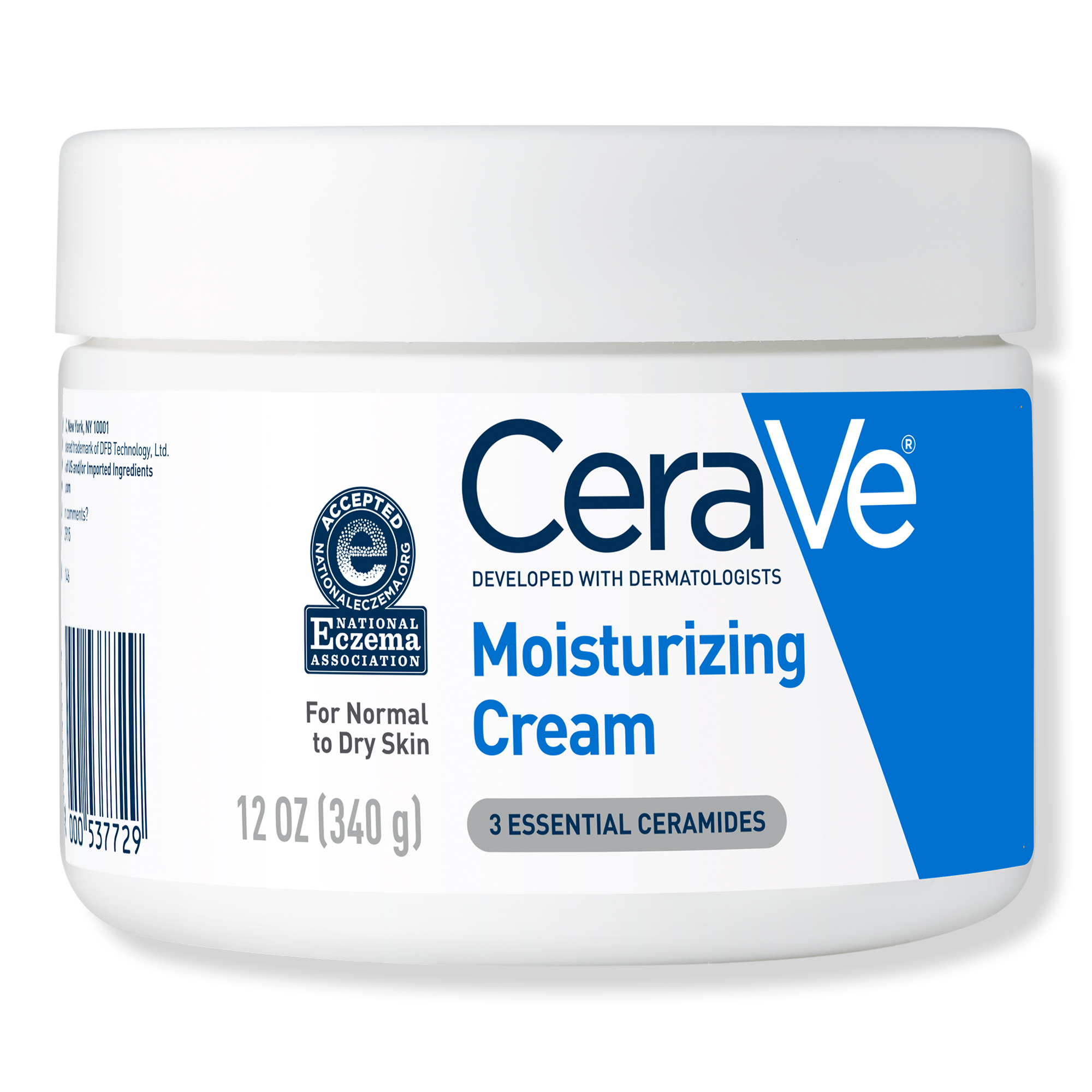 CeraVe Moisturizing Cream, Body & Face Moisturizer for Balanced to Dry Skin #1