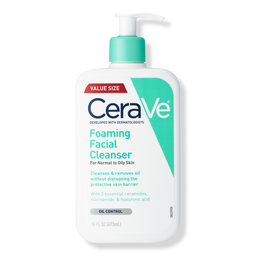 CeraVe Foaming Facial Cleanser - 16.0 oz - 16.0 oz