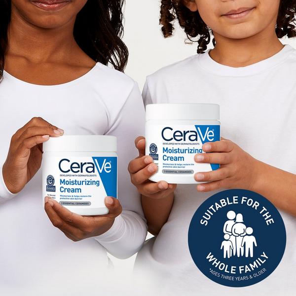 CeraVe Moisturizing Cream with Pump for Balanced to Dry Skin #4