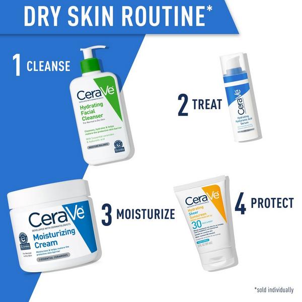 CeraVe Moisturizing Cream with Pump for Balanced to Dry Skin #5