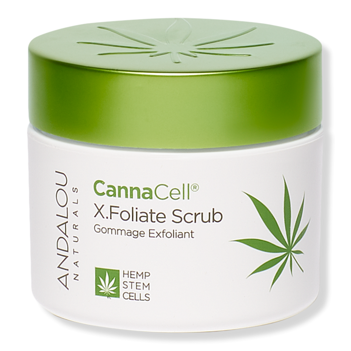 Andalou Naturals CannaCell X.Foliate Scrub with Hemp Stem Cells #1