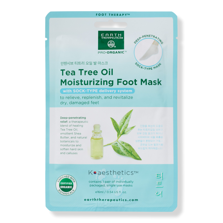 Earth Therapeutics Tea Tree Oil Moisturizing Foot Mask #1