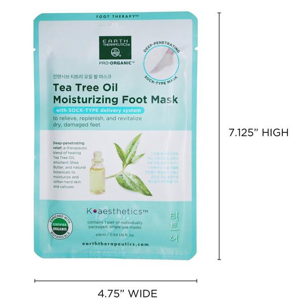 Earth Therapeutics Tea Tree Oil Moisturizing Foot Mask #2