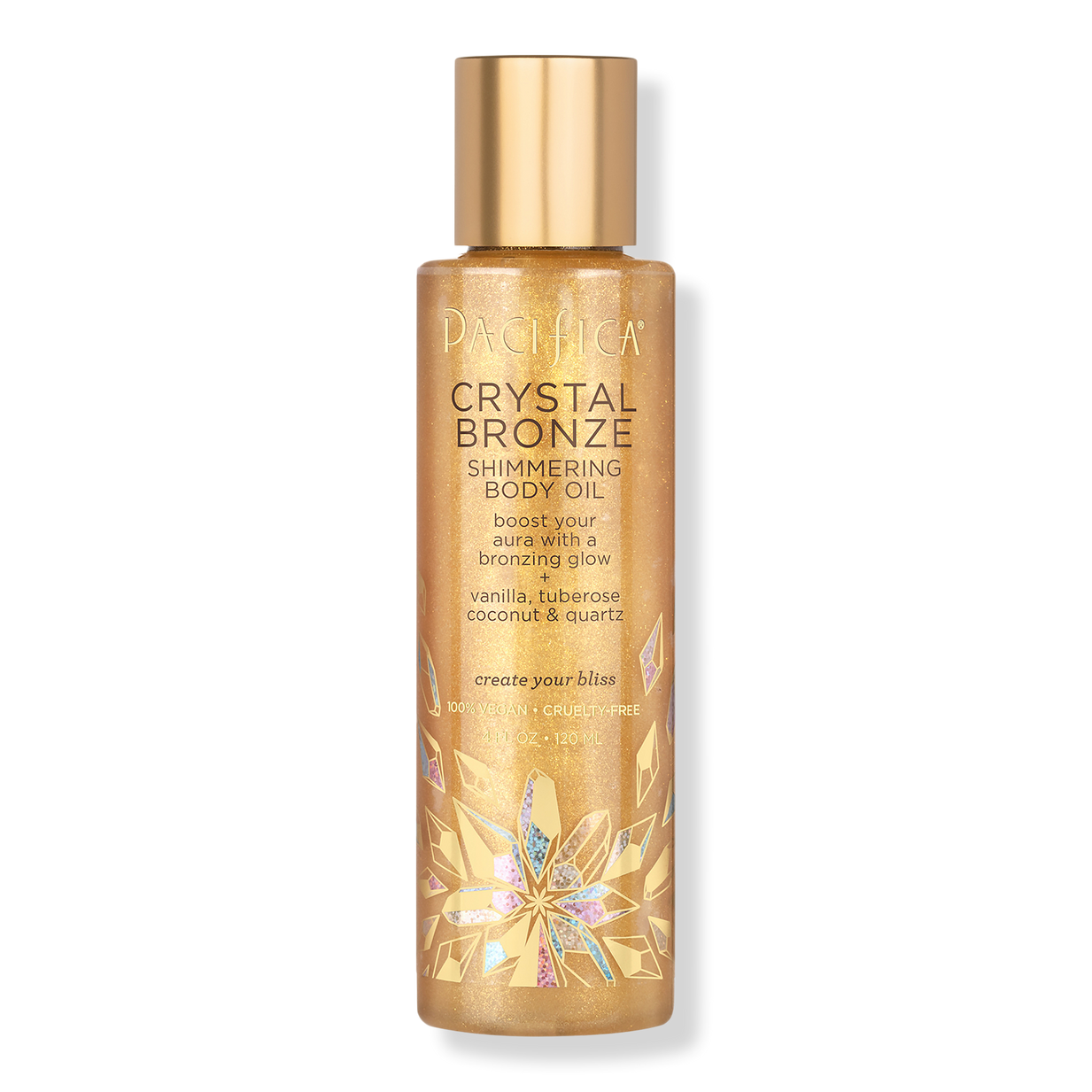 Crystal Bronze Shimmering Body Oil - Pacifica