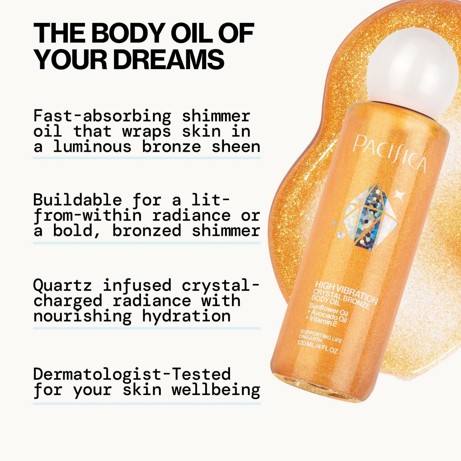 Pacifica - Crystal Bronze Shimmering Body Oil | Ulta Beauty