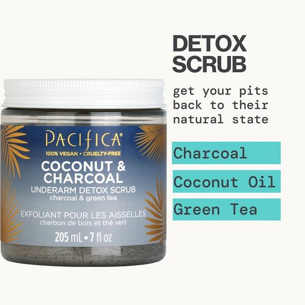 Pacifica Coconut & Charcoal Underarm Detox Scrub #3