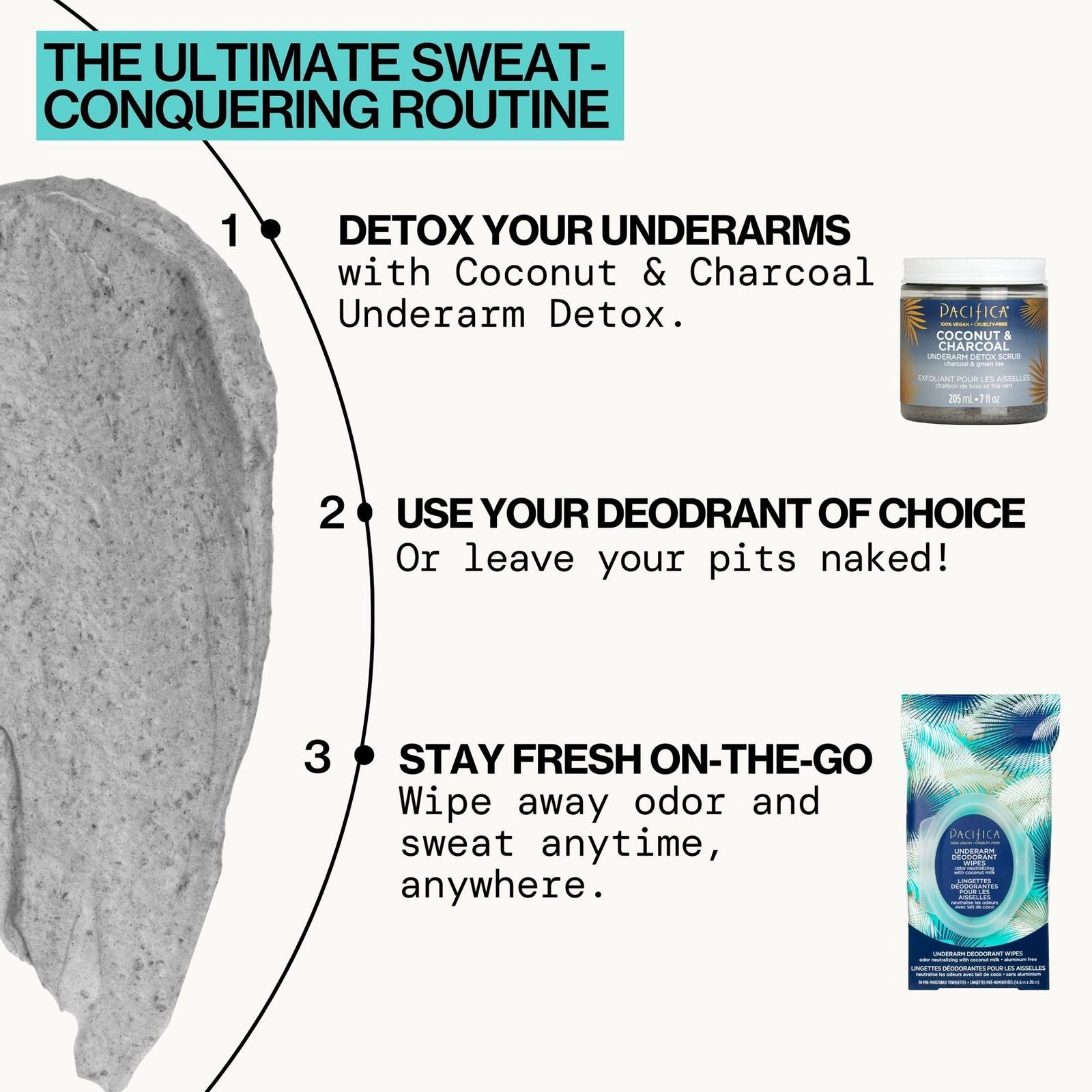 Coconut & Charcoal Underarm Detox Scrub