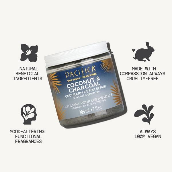 Pacifica Coconut & Charcoal Underarm Detox Scrub #7