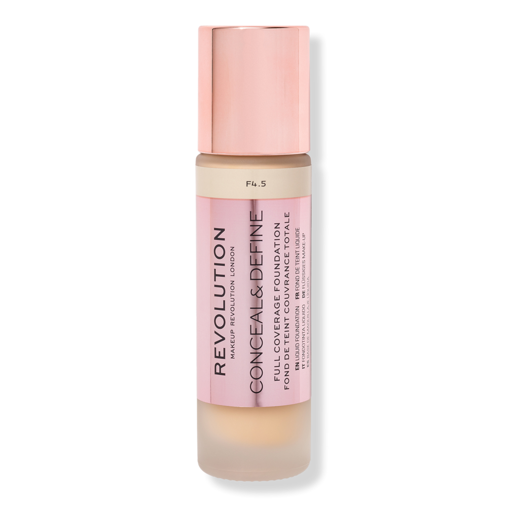 Revolution Beauty Conceal & Define Full Coverage Foundation - F4.5