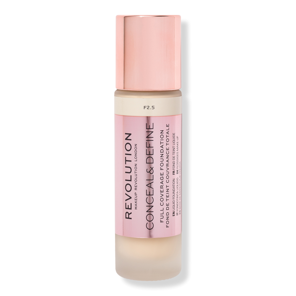Revolution Beauty Conceal & Define Full Coverage Foundation - F2.5