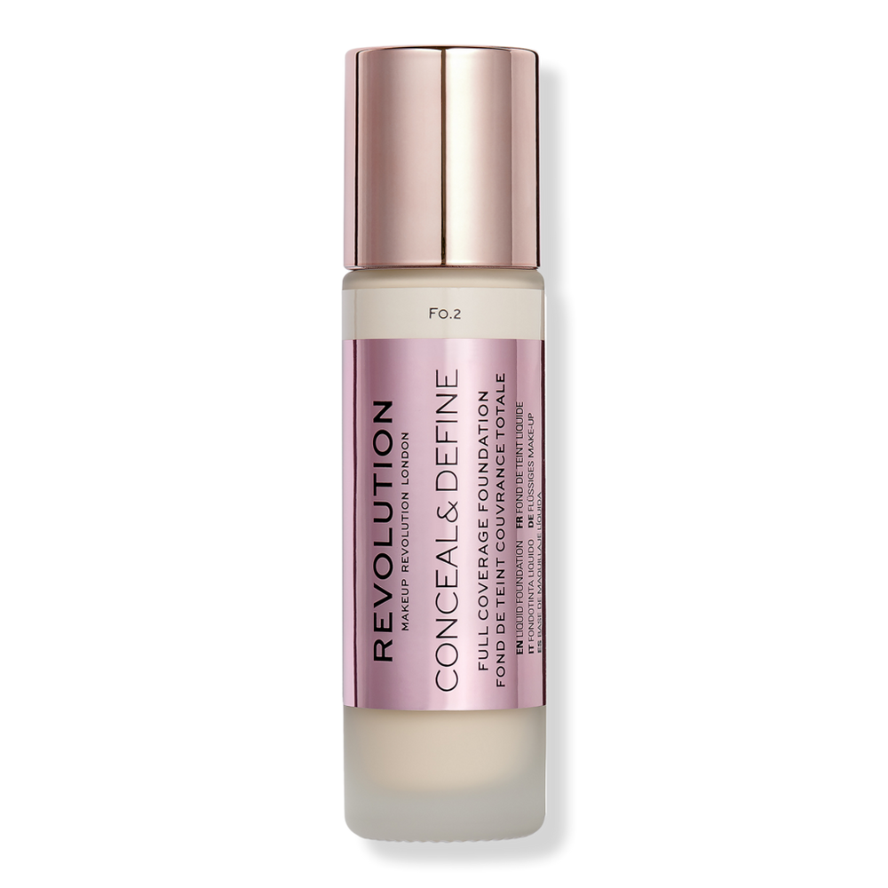 Revolution Beauty Conceal & Define Full Coverage Foundation - F0.2