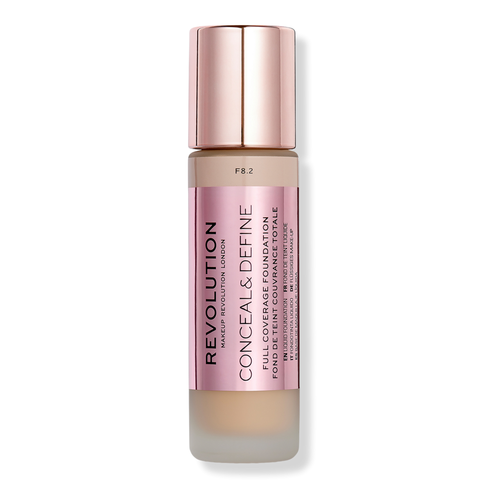 Revolution Beauty Conceal & Define Full Coverage Foundation - F8.2