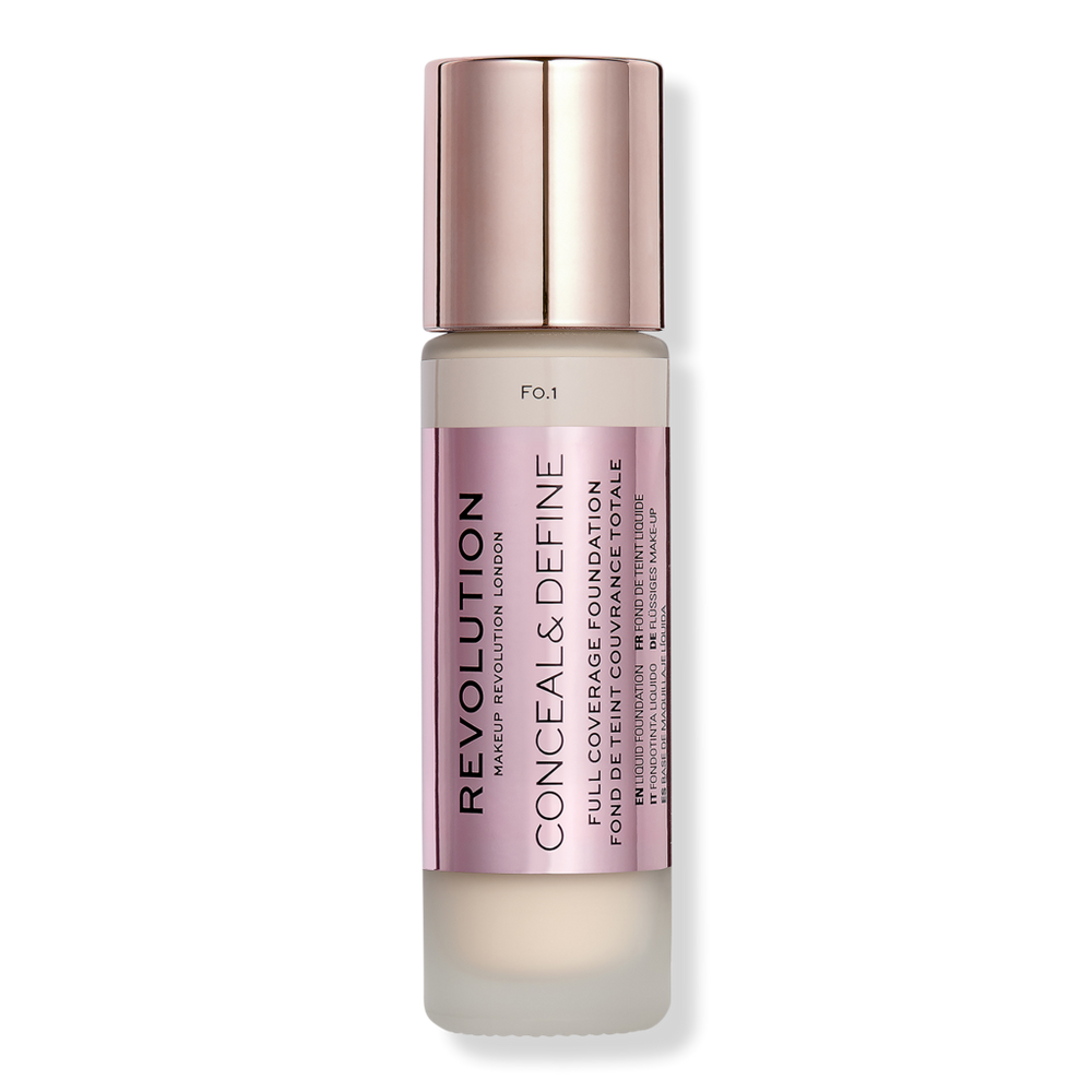 Revolution Beauty Conceal & Define Full Coverage Foundation - F0.1